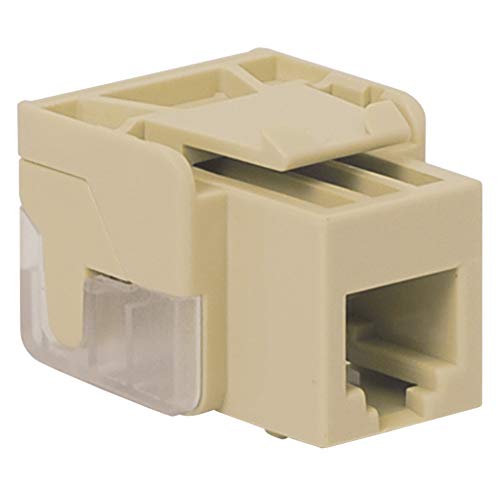 ICC Voice RJ11 Keystone Jack for EZ Style, White, 25-Pack