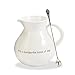 Mud Pie Margarita Pitcher Set, White