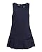 French Toast - Little Girls Pleated Hem Jumper