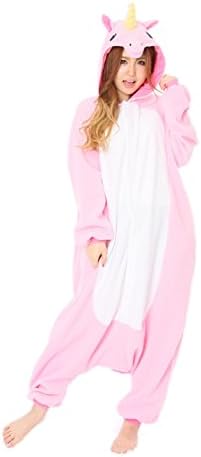 Chellen Adult Animal One Piece Pajamas Unicorn Cosplay Costume Pajamas Ch042