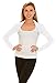 Red Hanger Women Bolero Long Sleeve Shrug Crop Top, White-XL