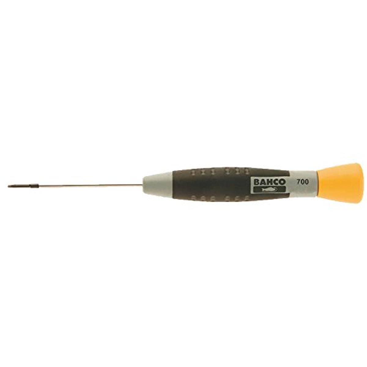 Bahco 700-3.5-75 Precision Slotted Screwdriver, Multi-Colour, 0.60 x 3.75 x 75 162 mm