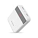 Yoobao Portable Charger 10000mAh Power Bank Compact External Battery Pack 2 Input & 2 Output LED Display Powerbank Compatible with iPhone Xs/Xr/X/8, iPad, Samsung, Google, Oneplus and More - White
