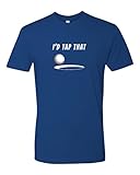 Panoware Men's Funny Golf T-Shirt | I'd Tap That, Royal, Large
