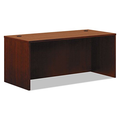 HON BL Laminate Series Office Desk Shell - Rectangular Desk Shell, 66w x 30d x 29h, Medium Cherry (HBL2102)
