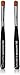 DL Professional French Manicure Clean-Up Brush, 4 Ounce 2-pack
