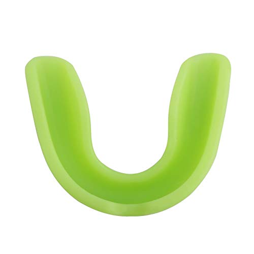 Adult Sports Mouth Guard Gum Shield Grinding Teeth Protect For Boxing NEW green
