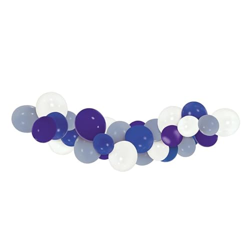 Slant Collections Party Decorations Supplies Garland Balloon Arch Kit, 5-Foot,…