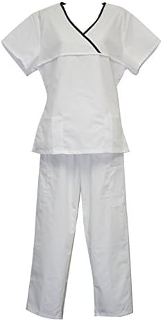 Womens Scrubs Sets Work Uniforms Tops and Pants Small to Extra Large (LB-224)