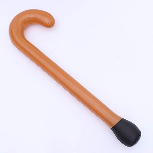 LUOEM Novelty Inflatable Walking Stick Blow Up Toy Halloween Party Costume Cosplay Supplies