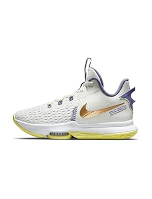 Buy Nike Lebron Witness V EP_Summit White/MTLC Bronze-White-LT ZITRON_CQ9381-102_6 at Amazon.in