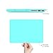 IBENZER Compatible with MacBook Pro 13 Inch Case 2015 2014 2013 end 2012 A1502 A1425, Hard Shell Case with Keyboard Cover for Old Version Mac Pro Retina 13, Turquoise, R13TBL+1