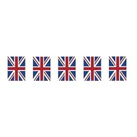 Best of British Union Jack Plastic Flag Bunting 10m