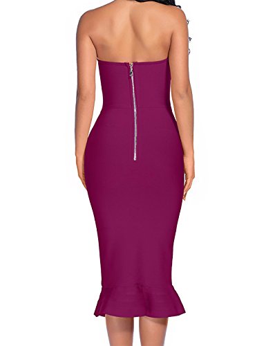 midi plus size cocktail dresses Twist Front A-Line Dress Color:Violet* A versatile plus size White_4XL_Clearance Adding A Dash Of