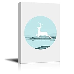 signwin Canvas Wall Art Circular Pattern Landscape Canvas...