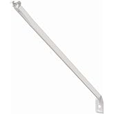ClosetMaid Wire Shelving Support Brackets for 12 in. &amp; 16 in. Deep Shelves, 12-Pack, with Anchors &amp; Pins for Installation, White