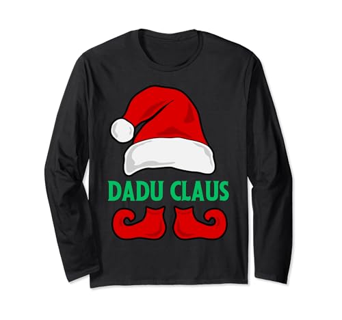 Dadu Claus Bengali Grandfather Christmas Grand Sweater Long Sleeve T-Shirt