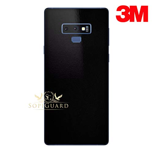SopiGuard Skin for Samsung Note 9 Precision Edge-to-Edge Vinyl Sticker (3M Gloss Black)