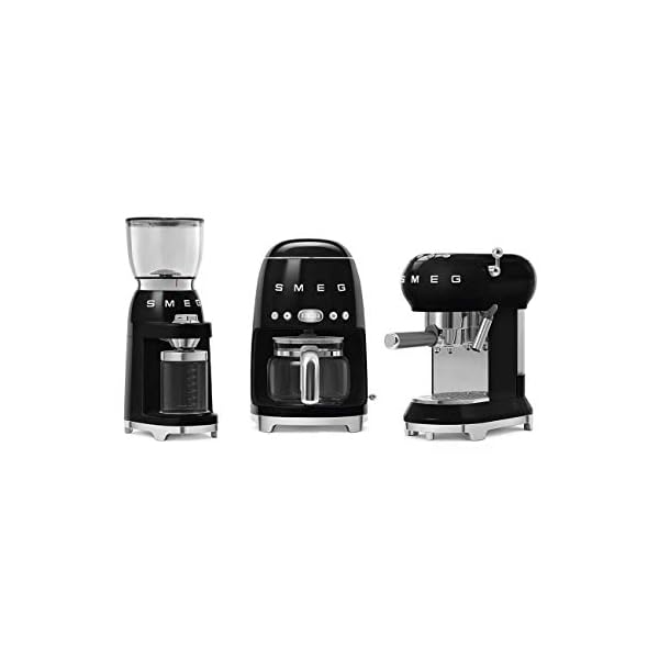 Cafetera de filtro italiana Smeg DCF02BLEU 220v. NEGRO - Imagen 7