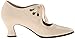 Funtasma Women's Victorian-03 Boot, Cream Polyurethane, 7 M US