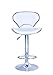 Stool Swivel Bar Stools Counter Height Stools PU Leather Kitchen Stools Dining Chairs With Back