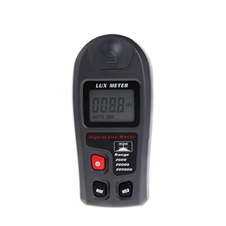 Amazon.com: JohnnyBui - Digital Luxmeter 0.1~200000Lux Light Meter Sensor Large LCD Display Pometer-m35: Home Improvement