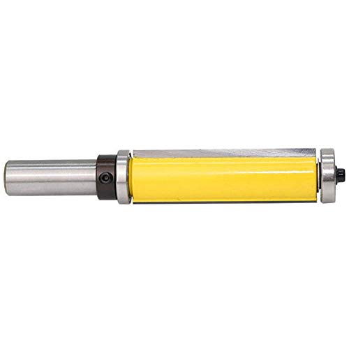 1/2" Shank Flush Trim Router Bit Bottom Bearing; Top & Bottom Bearing Trimmer Router Bit Woodworking Cutter Wood Trim Cutter - Thumbnail 3