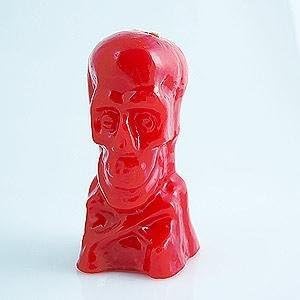 Ritual Red Skull candle 5 - Love and Passion - Calavera Roja by Skullduggery Emporium
