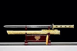 ZPGP Golden Dragon Sword Chinese Broadsword Kungfu