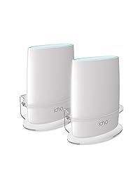 Orbi Home WiFi Soporte, basstop Sturdy acrílico transparente soporte de pared para Netgear Orbi AC3000 AC2200 Tri de banda WIFI Router
