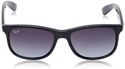 Ray-Ban ANDY - BLACK Frame GRAY GRADIENT Lenses 55mm Non-Polarized