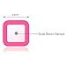 [Pack of 2] Soft Red Glow, Plug In LED Night Light with Dusk to Dawn Sensor - Perfect for Bedroom, Nursery and Baby's Room