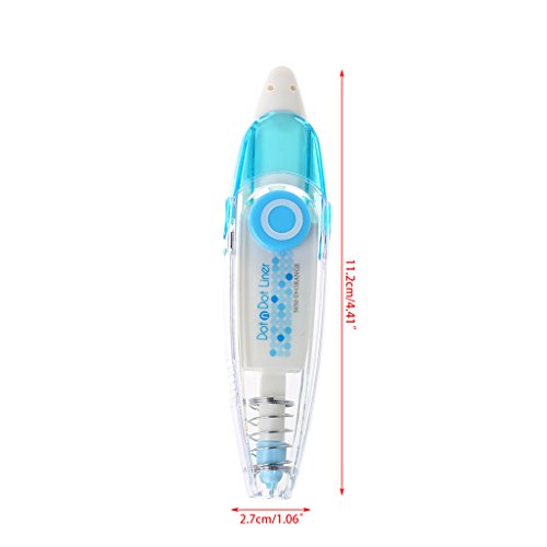 Onpiece Novelty Fluorescent Lace Decorative Tape Correction Fluid School & Office Supply, 157''