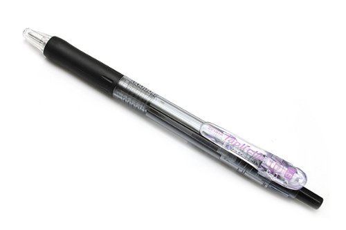 Zebra Tapli Clip Ballpoint Pen - 1.6 mm - Black Body - Black Ink