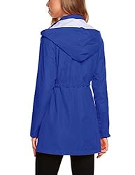 ZHENWEI Womens Lightweight Hooded Waterproof Active
