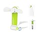 Portable Mini Fan, Personal Handheld USB Powered Fan for Outdoor Travel Office, Green