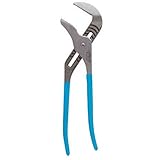 Channellock 480 BIGAZZ Tongue and Groove Pliers | 20.25-Inch Straight Jaw Groove Joint Plier | 5.5-Inch Jaw Capacity | Laser Heat-Treated 90&deg; Teeth| Forged High Carbon Steel | Made in USA