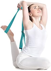 Veda Yoga Strap 8ft - Pilates, Exercise, Stretching - Durable Cotton