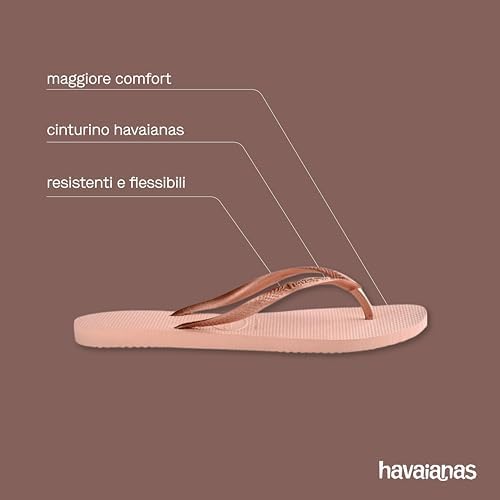 Slim Donna Infradito Rosa Balletto 39/40 EU