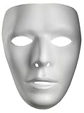 Male Blank No Face Plastic Mask
