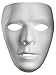 Male Blank No Face Plastic Mask