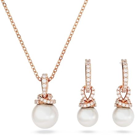 Amazon.com: Swarovski 5218461 Attract Heart Set: Clothing, Shoes
