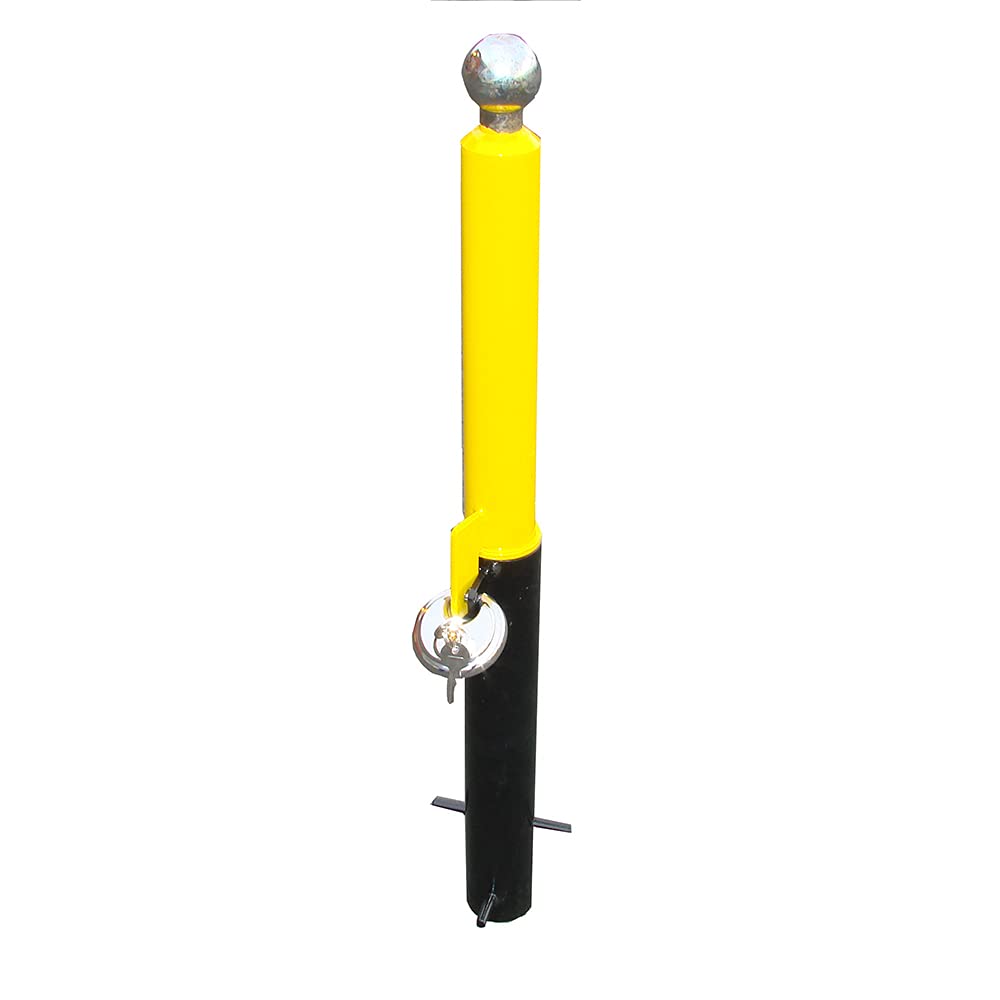 Maypole MP9731 Removable Security Post, yellow, 75 cm x 15 x 13.5