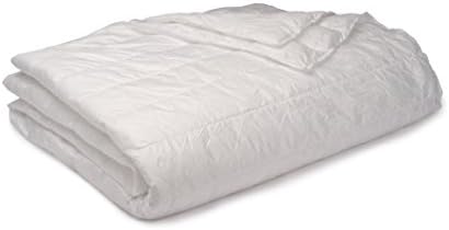 PUFF Down Alternative Indoor/Outdoor Water Resistant Blanket with Extra Strong Nylon Cover, King, White