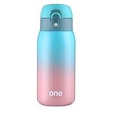 Sprouts Stainless Steel Vacuum Insulated Kids Water Bottle | 24 Hours Cold, 12 Hours Hot | Reusable Metal Water Bottle | Leak-Proof Sports Flask | 11 oz