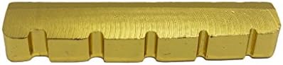 JYFY Nut Brass String Slotted for 5 String Electric Bass Guitar Part Replacement 45.2mm