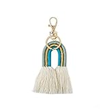 BRUCEWANG Hand Made Colorful Bohemian Pom Pom