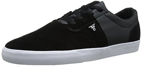 Fallen Men's Chief XI Skate Shoe, Black/White, Black/White,11 M US