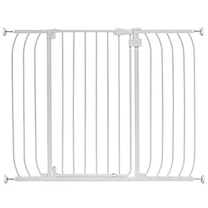 Extra Tall Walk-Thru Baby Gate, Metal 