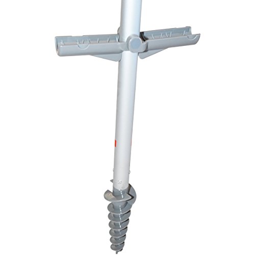 7 ft Fiberglass Tommy Bahama Beach Umbrella for Sand with Integrated